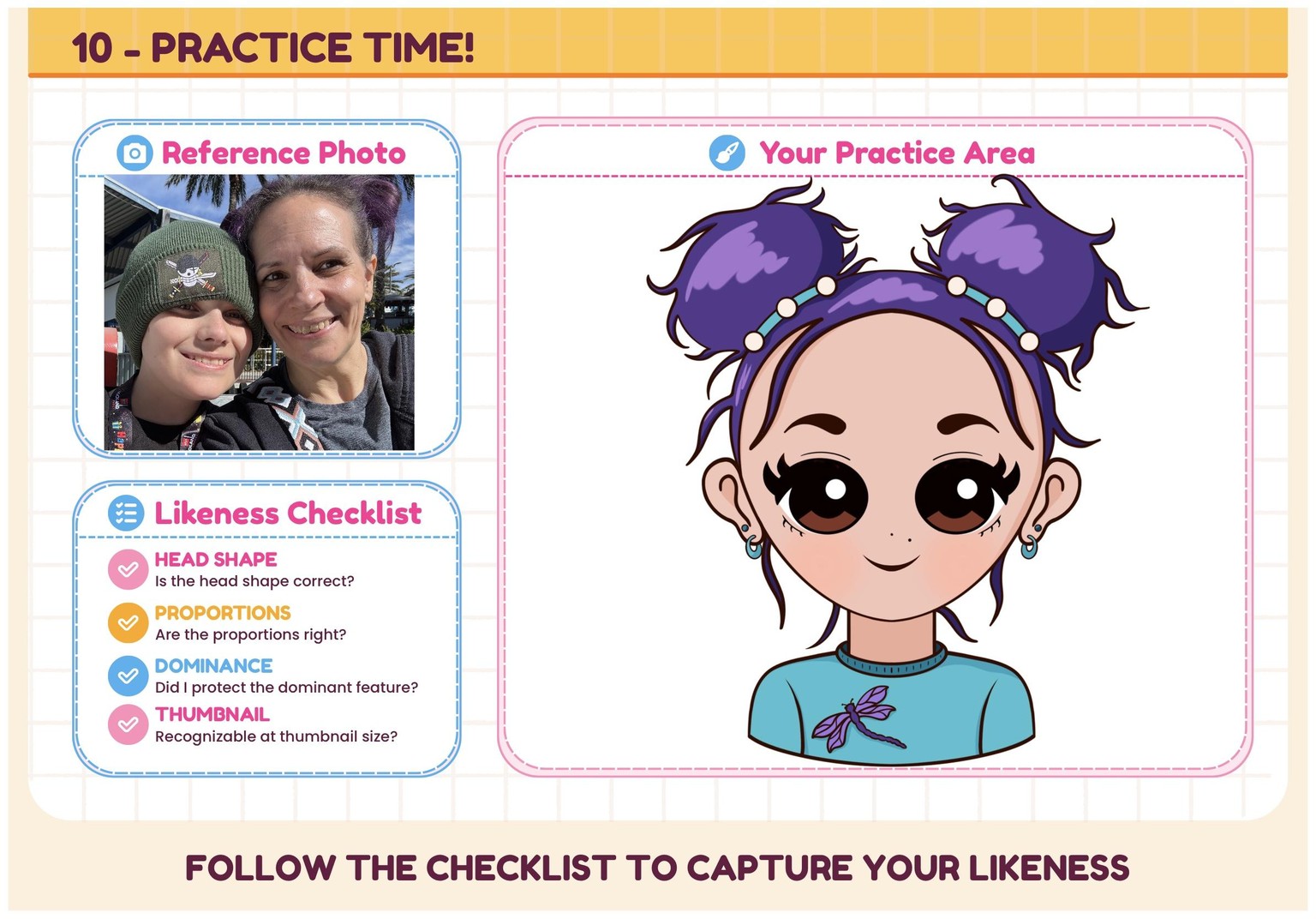 Kawaii Self-Portrait - image 1 - student project