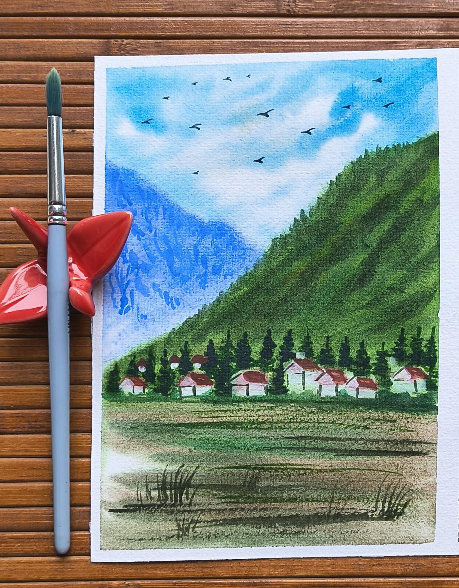 Serene Mountains - image 3 - student project