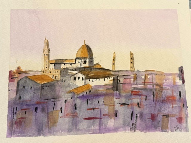 Florence-my struggle to be loose and do perspective is real! - image 1 - student project