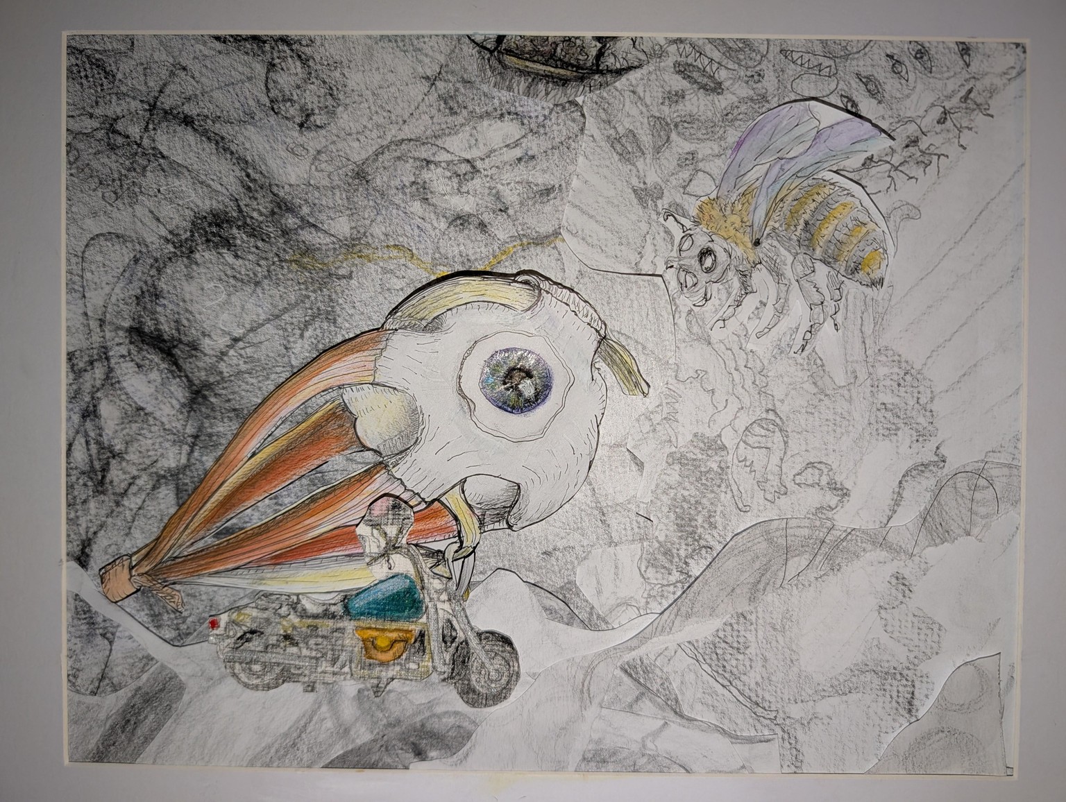 Creative Drawing: Creature Collage - image 1 - student project
