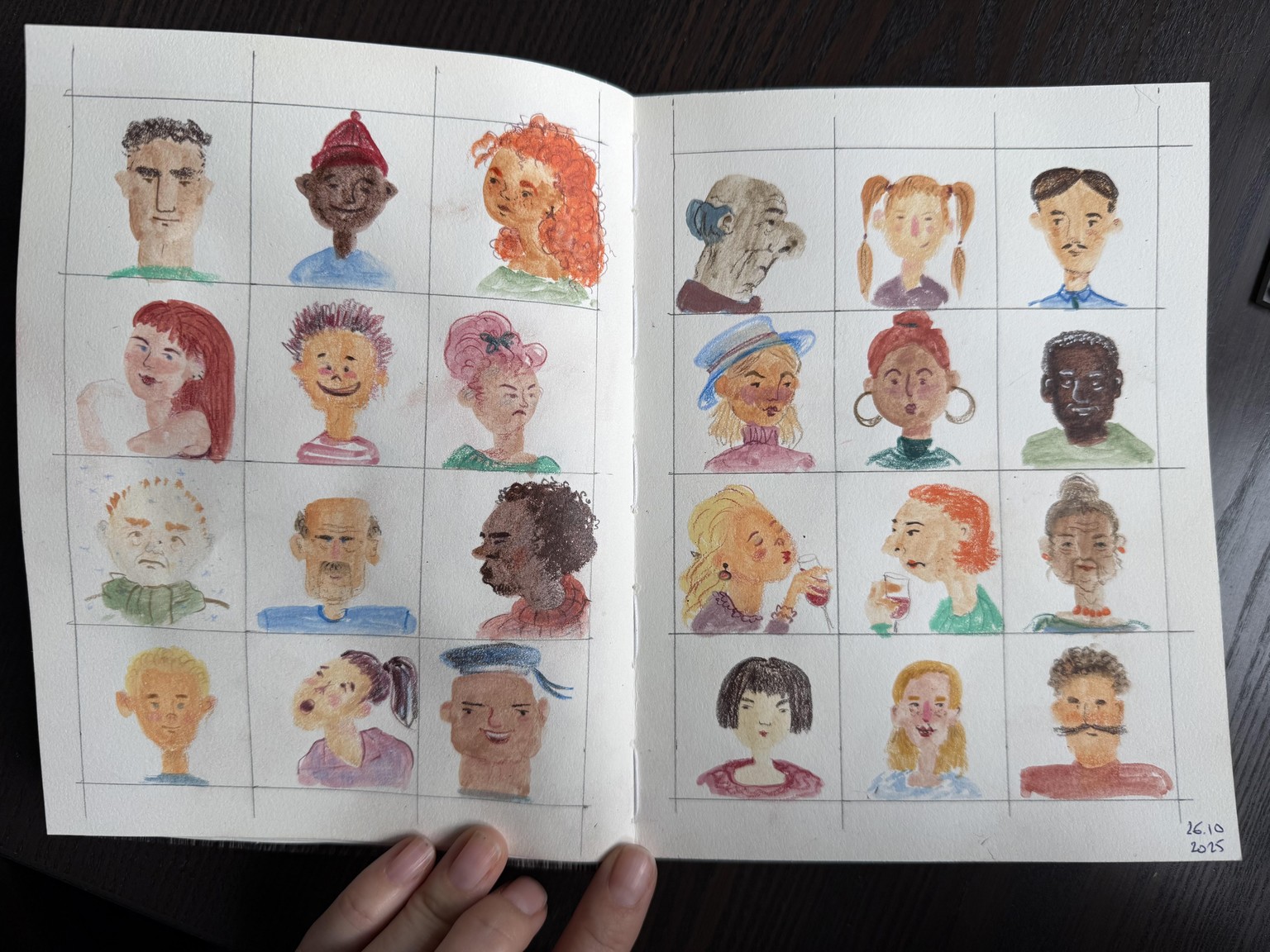 40 faces - image 1 - student project