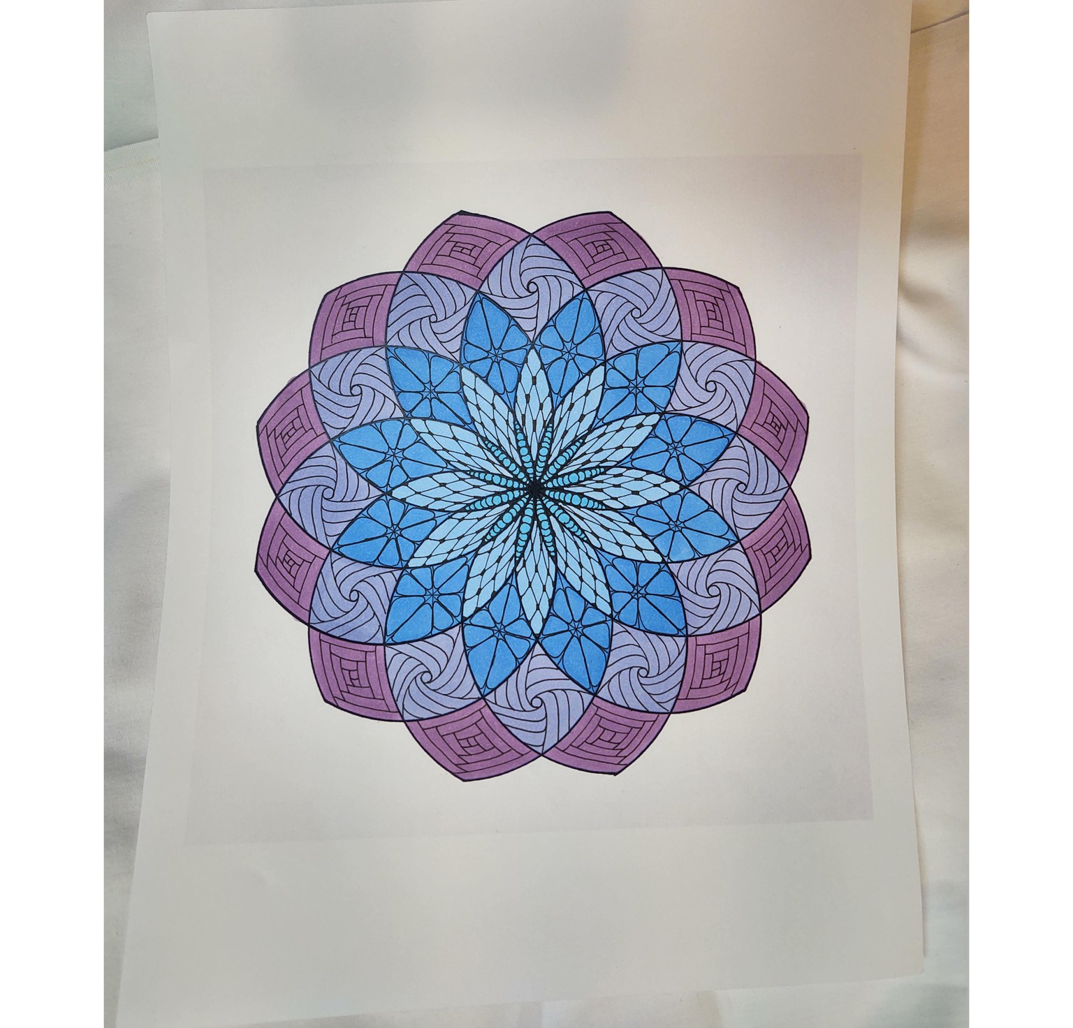 Zentangle Inspired Mandalas - image 3 - student project