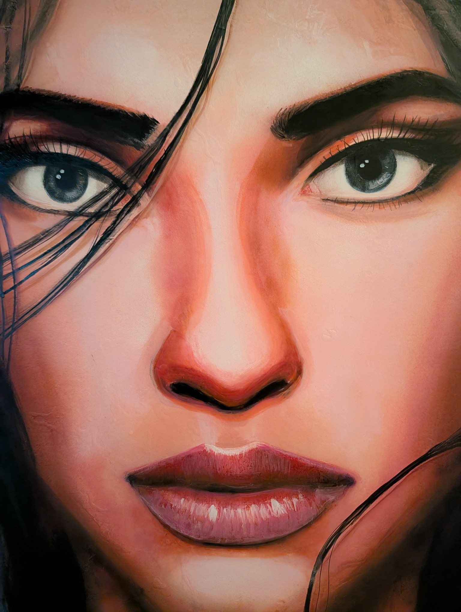 How to Airbrush a Portrait in Color - image 1 - student project