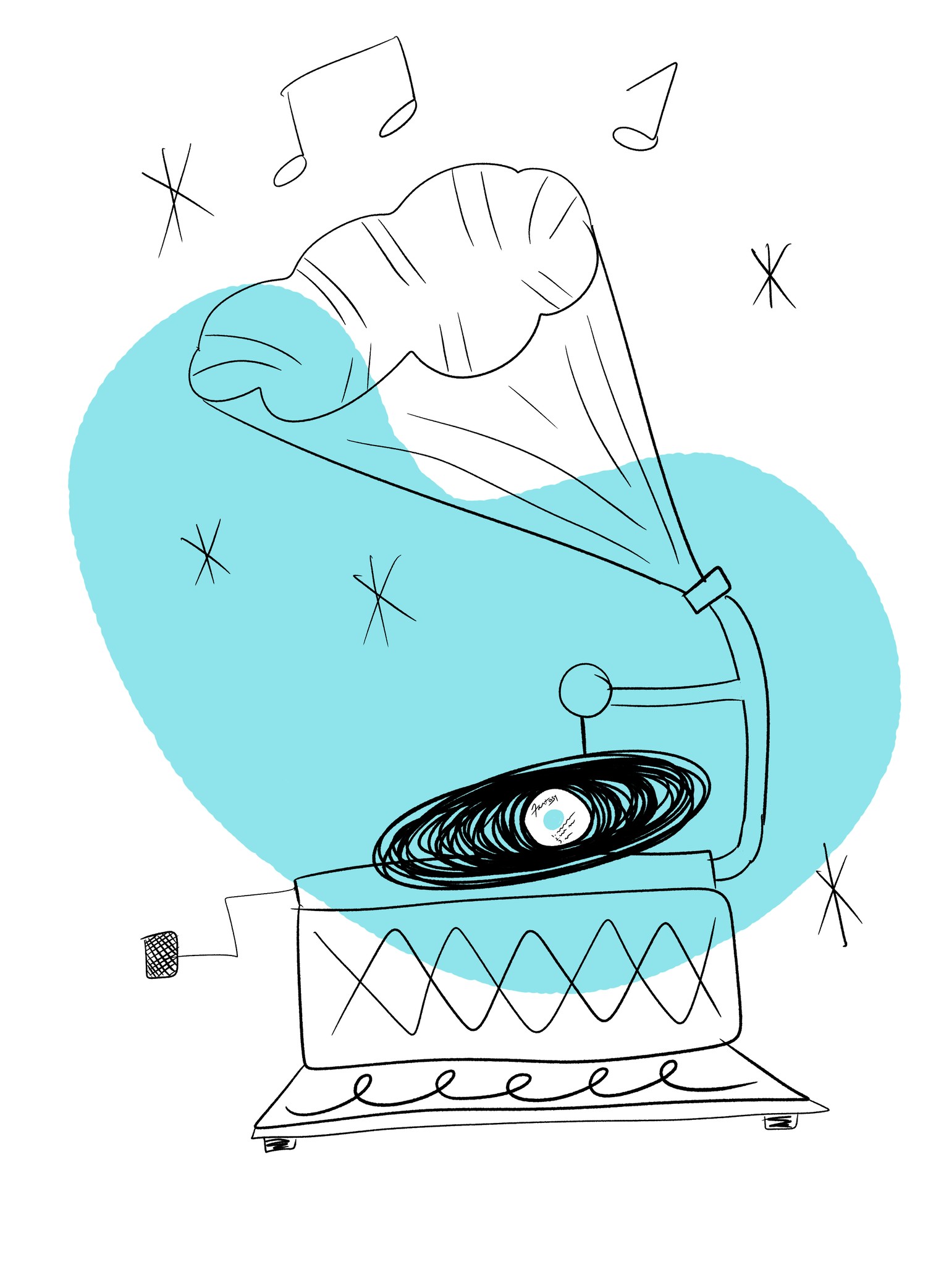 First attempt at a wonky gramophone! - image 1 - student project