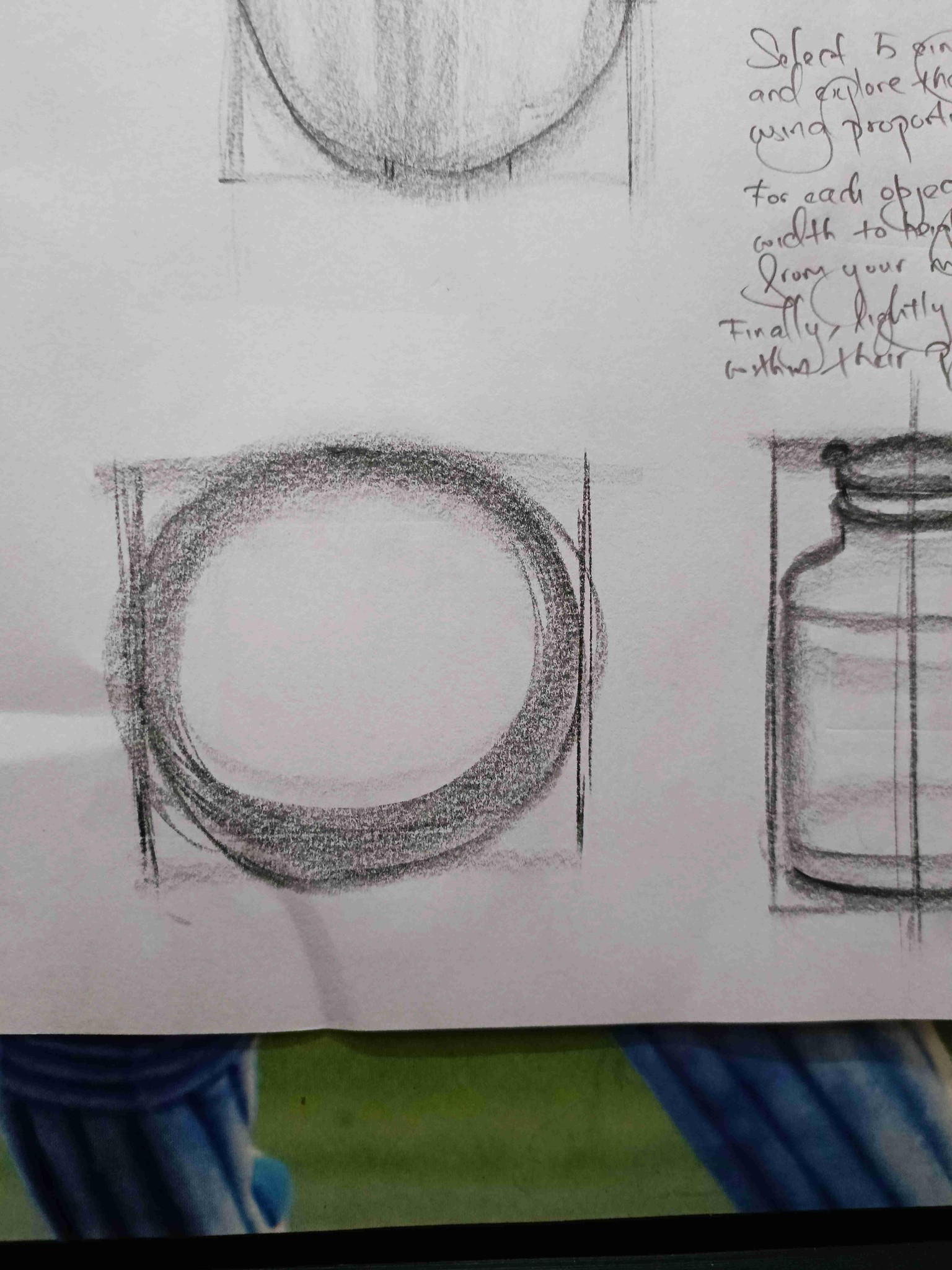 Measuring & Proportion Project - My Drawings From The Class - image 5 - student project