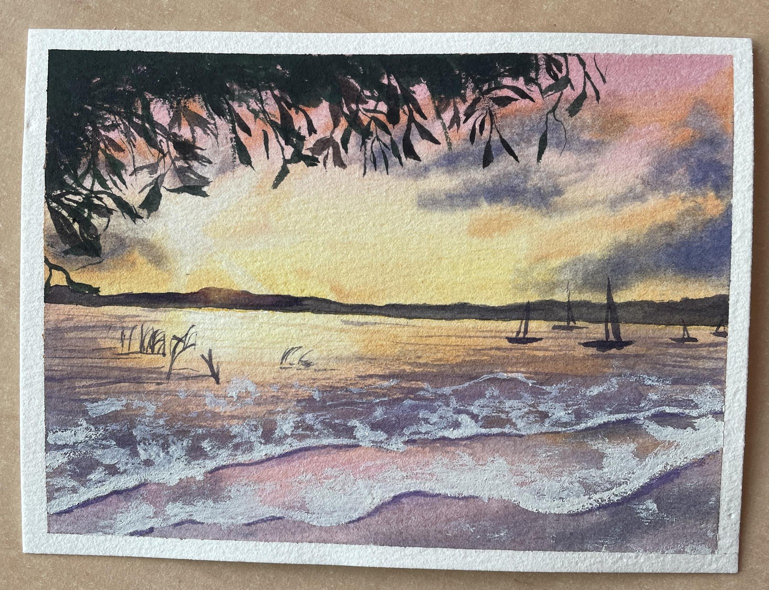 15 Summer Seaside Paintings - image 17 - student project
