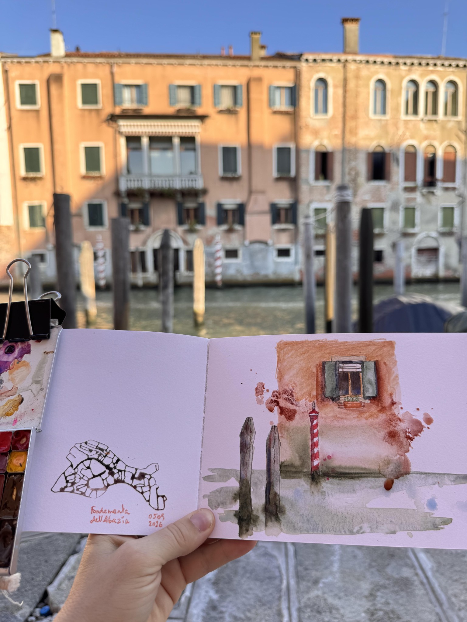 Urbansketching in Venice ! - image 2 - student project