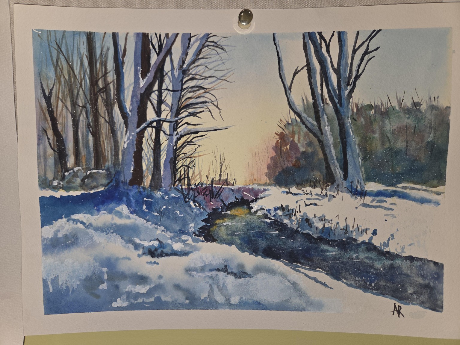 Winter Creek - image 1 - student project