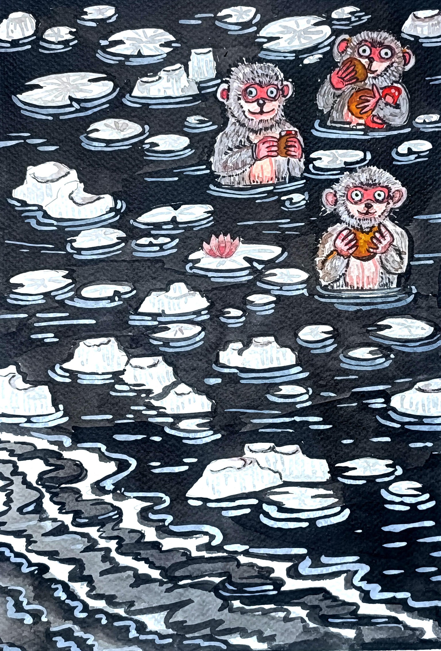 Chilling monkeys - image 4 - student project