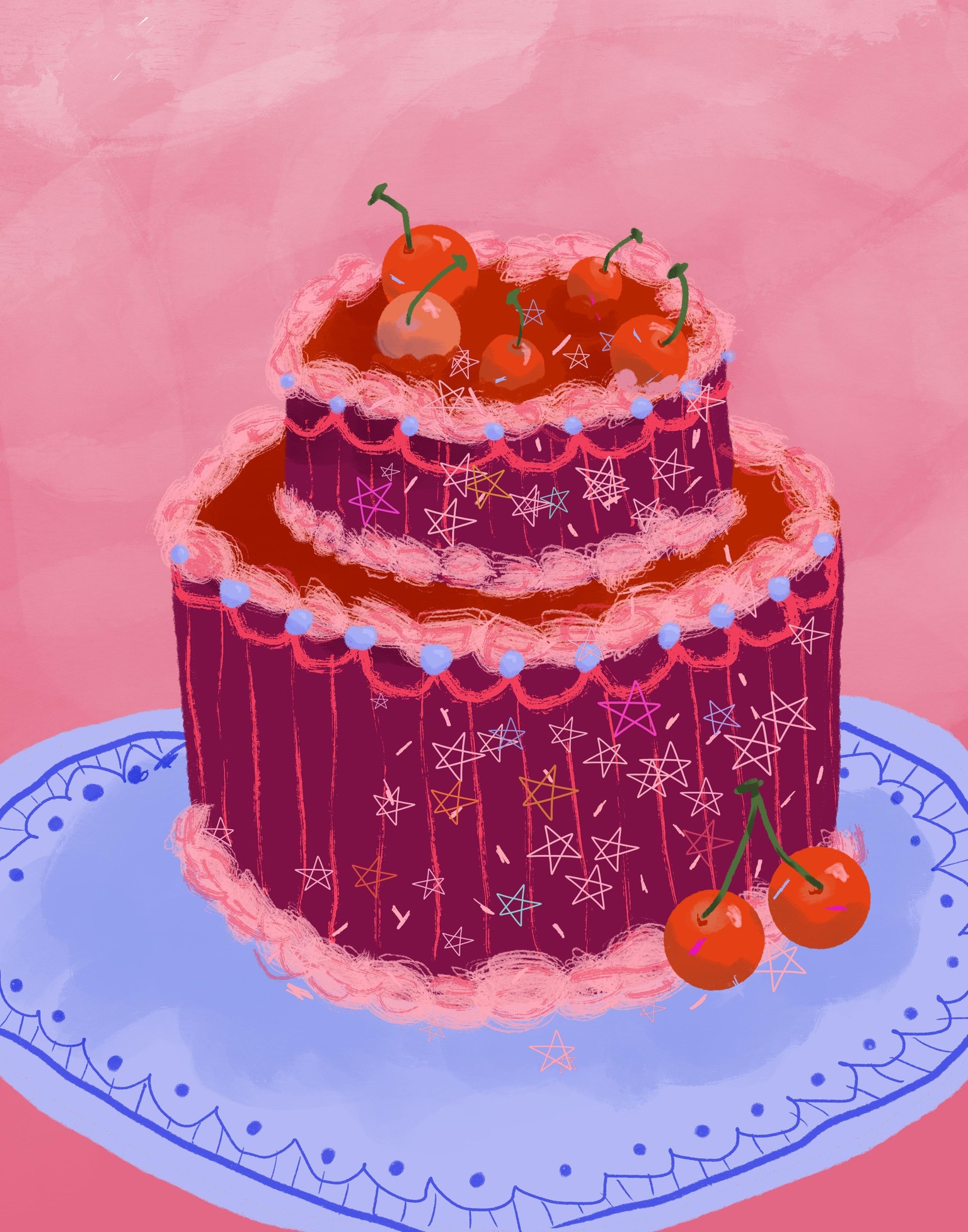 Fancy cake - image 1 - student project