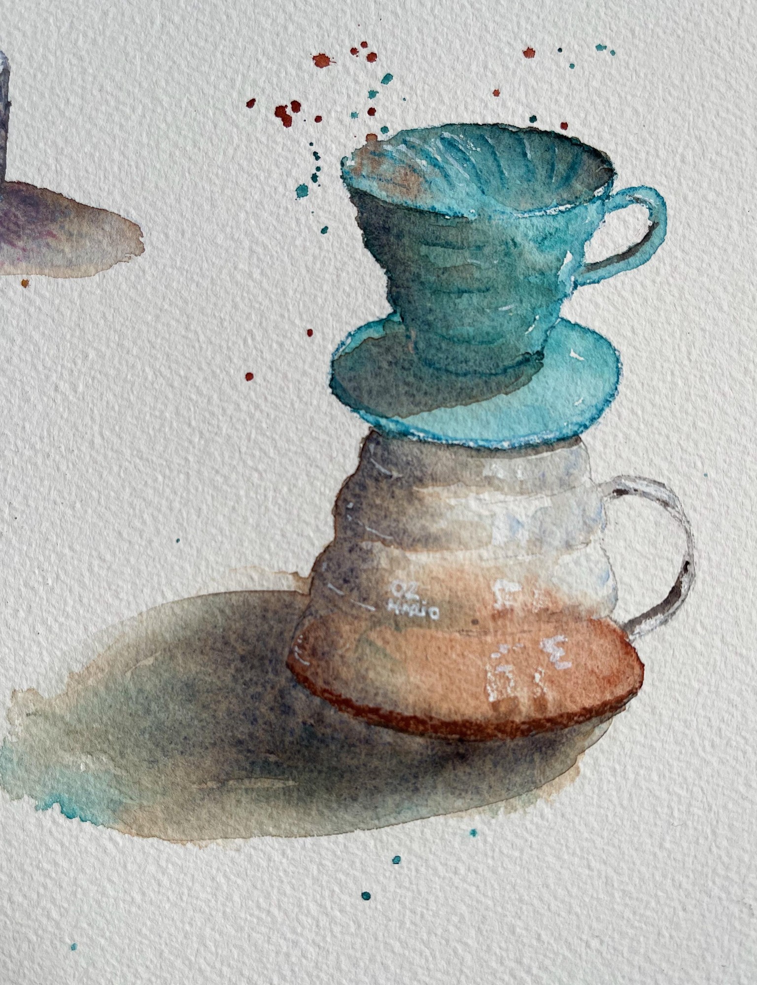 Coffee time 💜 - image 2 - student project