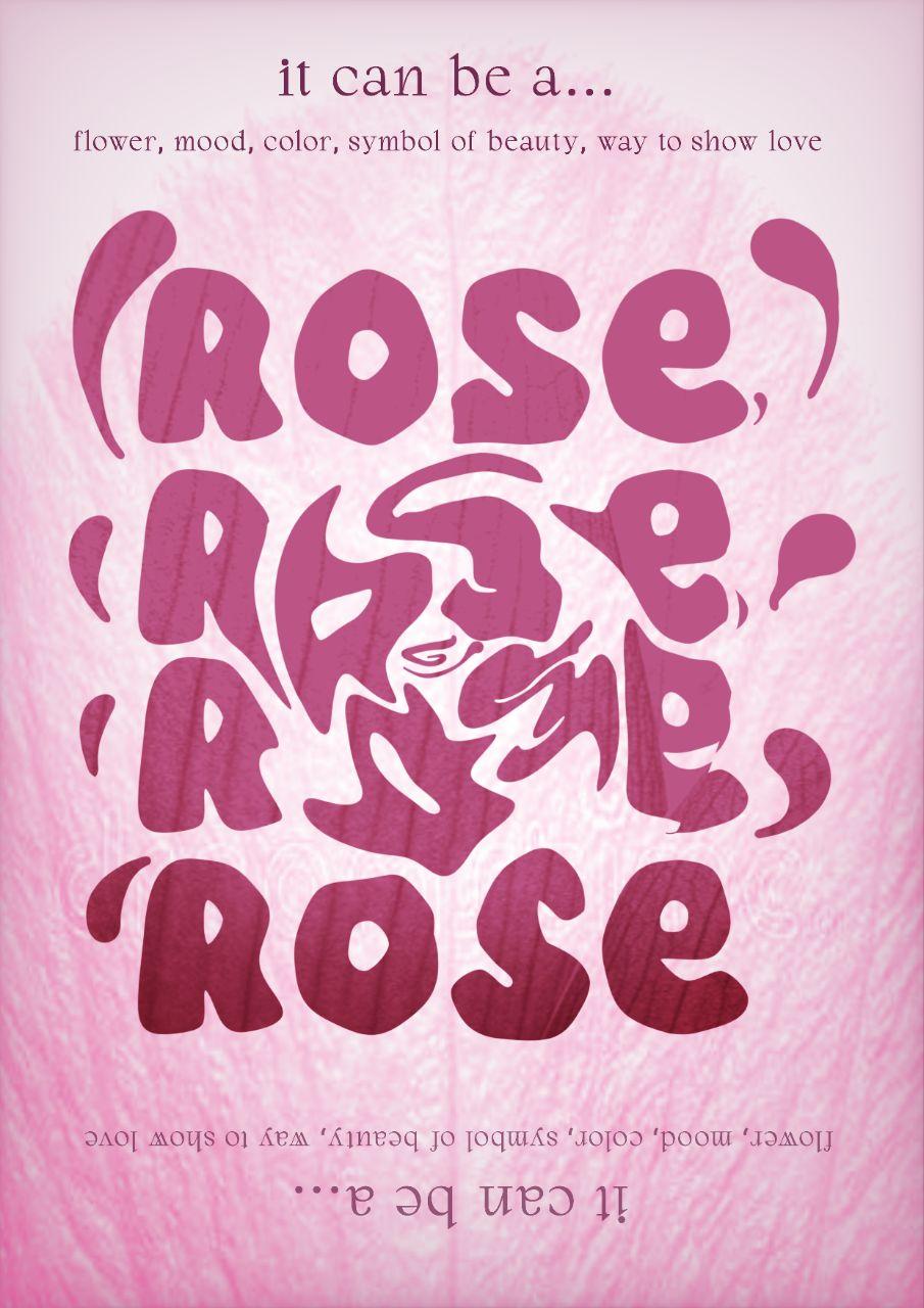 Creative typography posters by Veronika - image 2 - student project