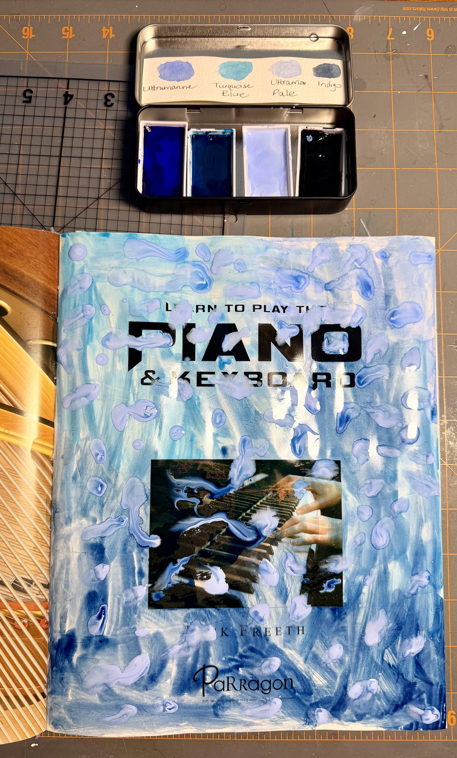 2 of my Altered books (in progress) - image 3 - student project
