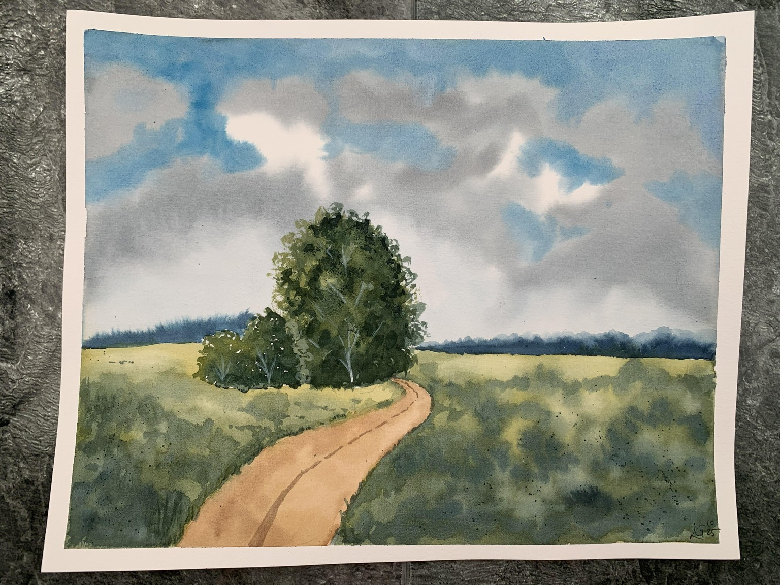 Loose, impressionistic landscapes - image 3 - student project