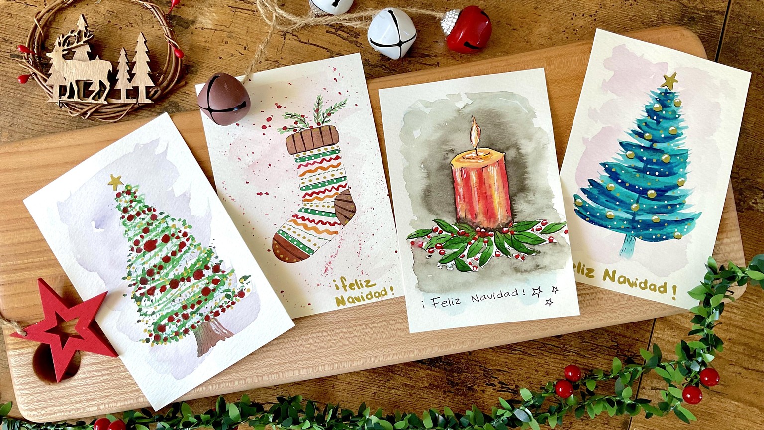 Christmas Postcards - image 1 - student project