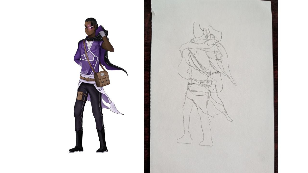 Figure Drawing Exercises - image 5 - student project