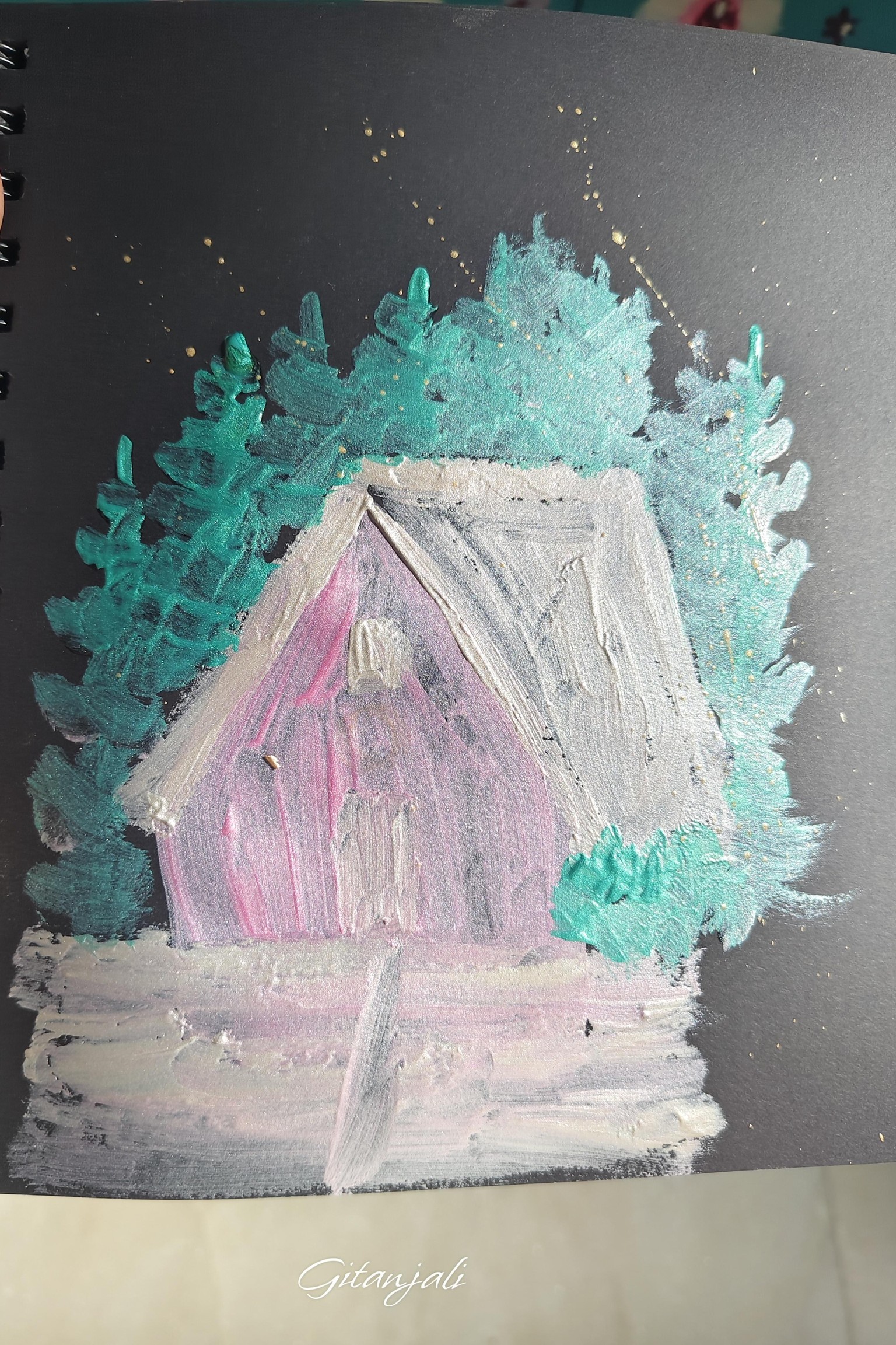Gouache work - image 1 - student project