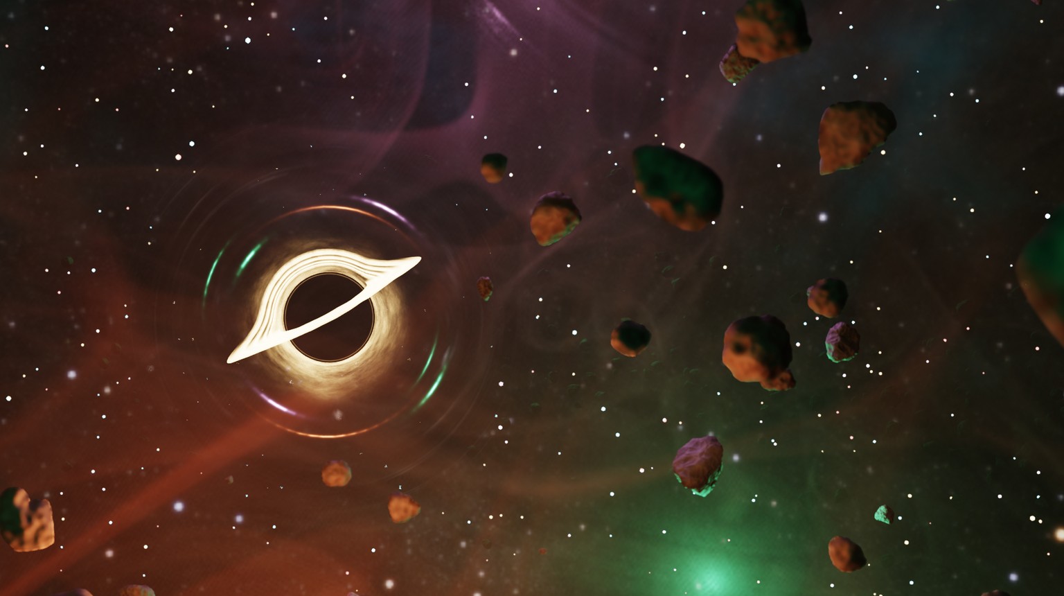 Black Hole Animation Project - image 1 - student project