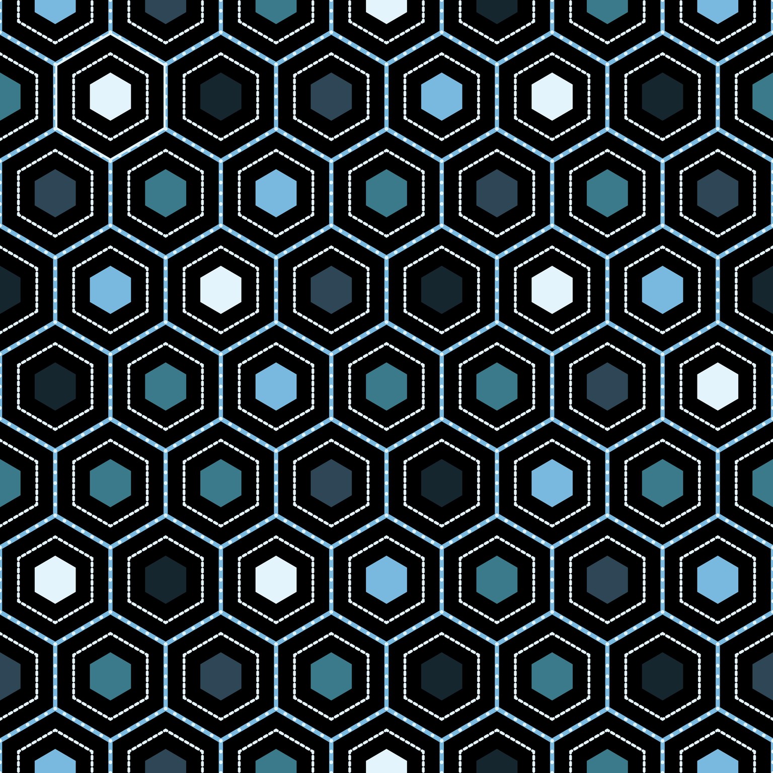 Hexagon Pattern in Affinity - image 3 - student project