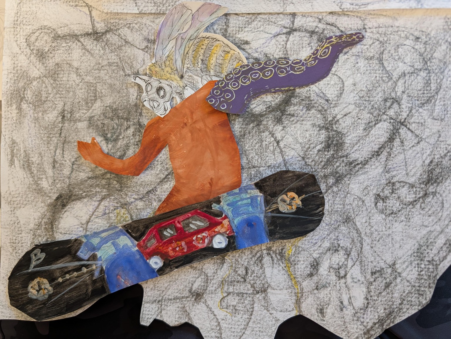 Creative Drawing: Creature Collage - image 3 - student project