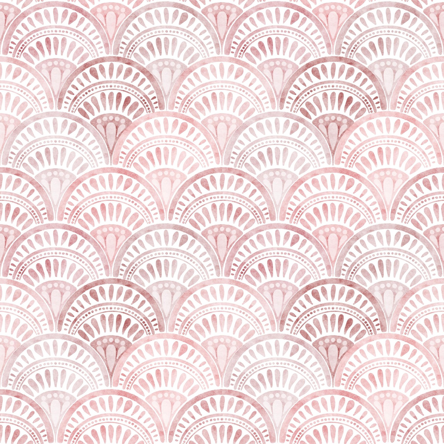 Different scallop Patterns in Procreate - image 1 - student project