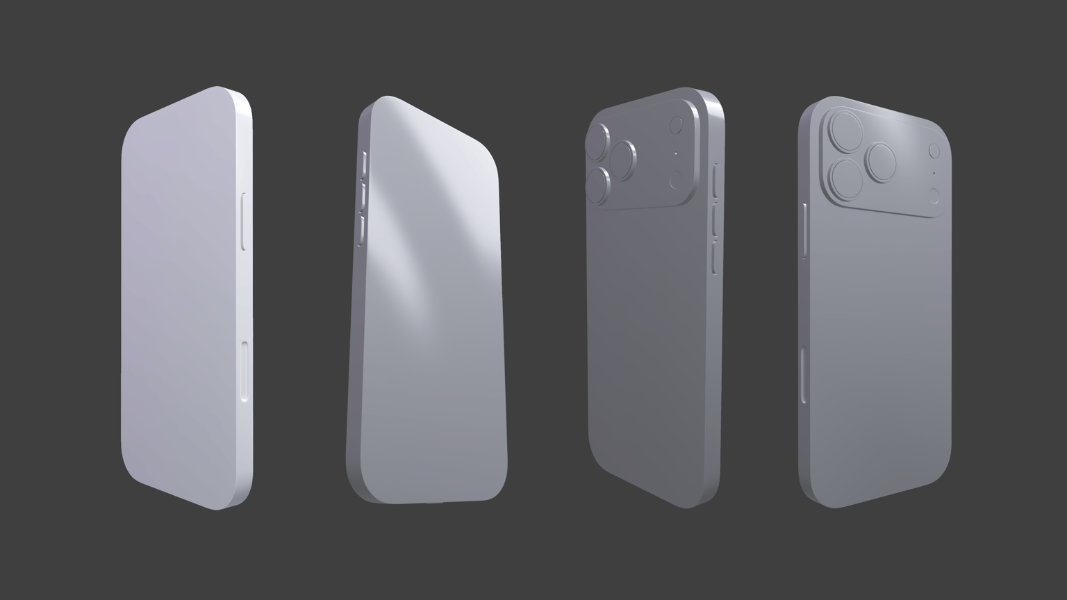 Iphone - hard surface modeling - image 1 - student project