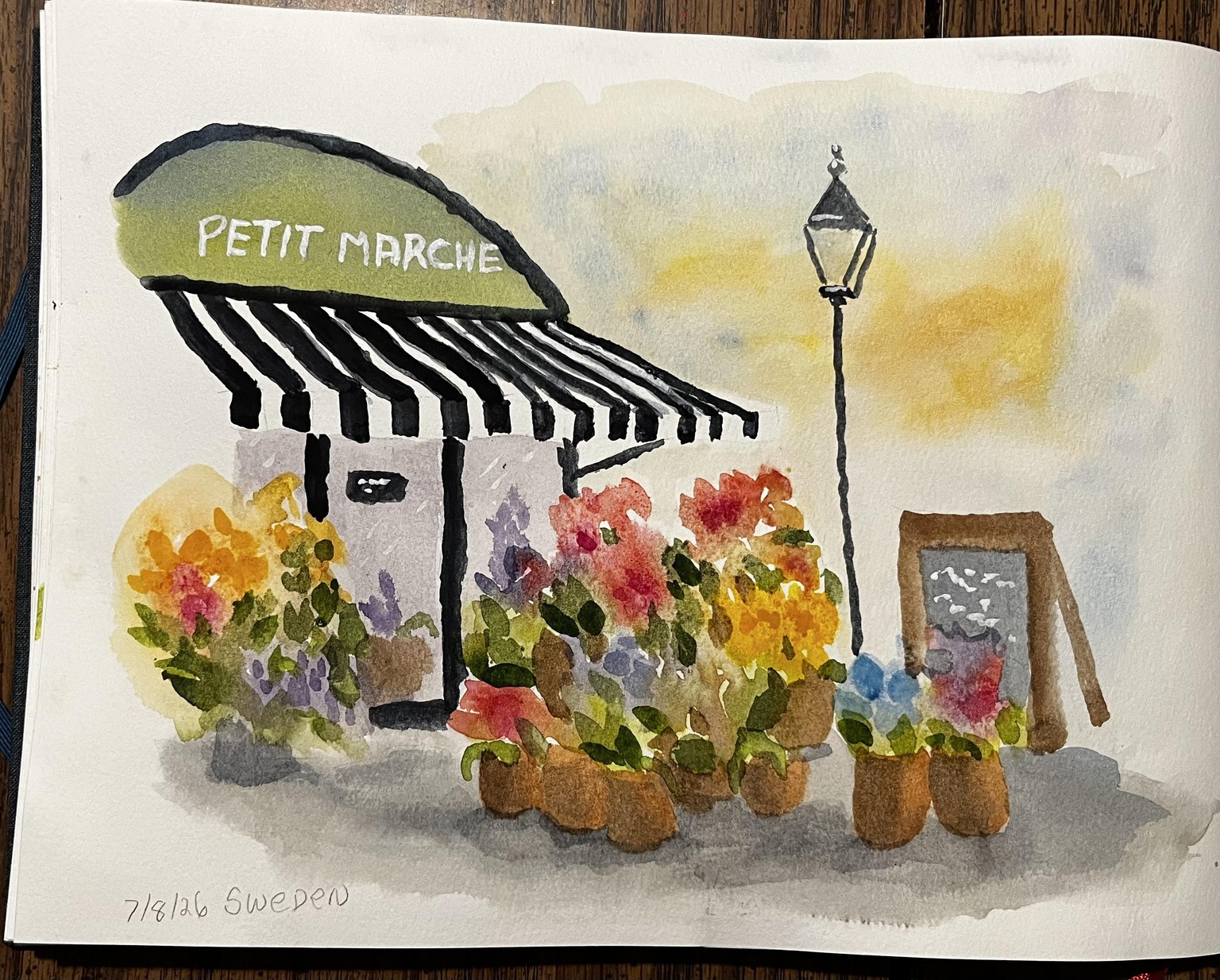 Around the world in watercolor again - image 5 - student project