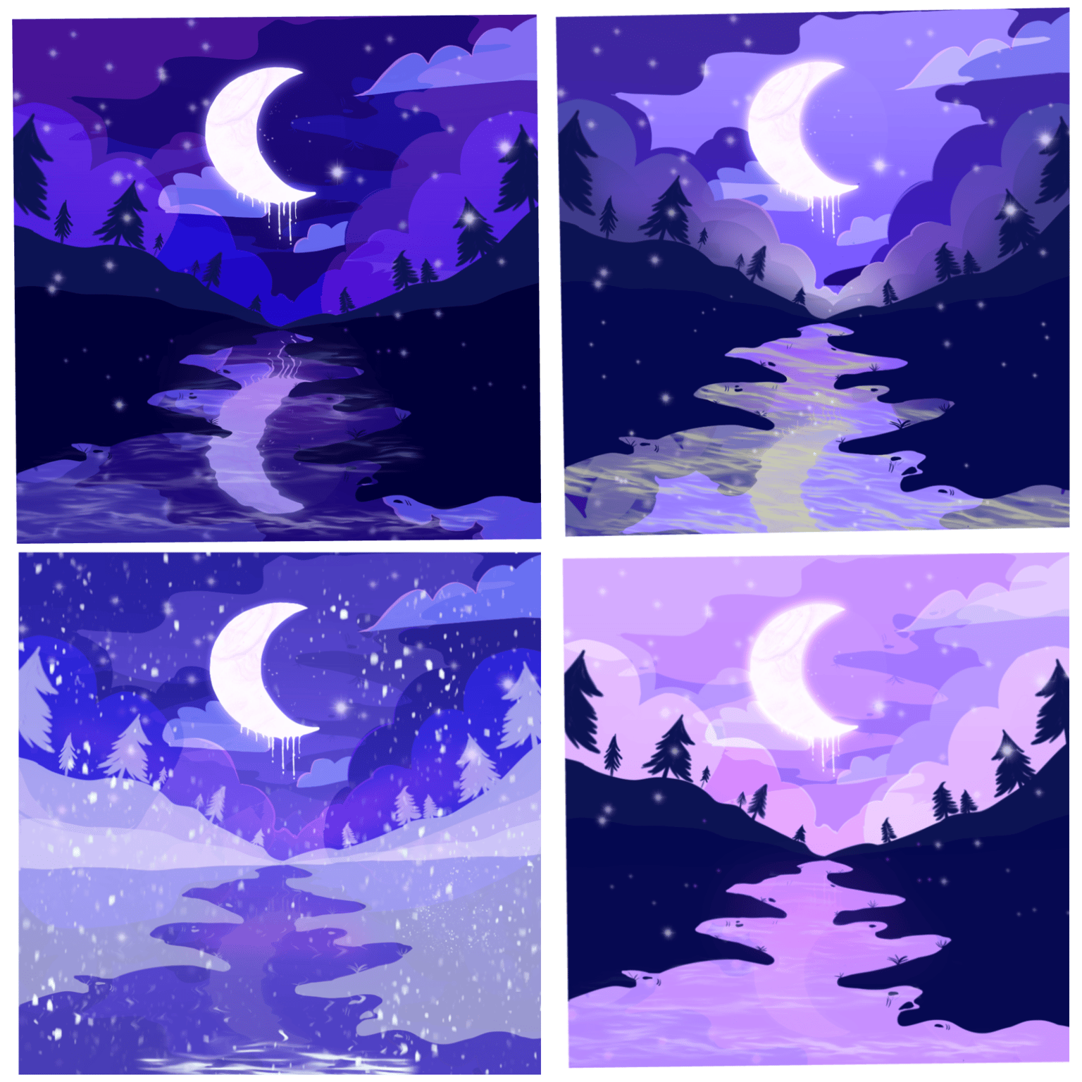 Multifaceted Night - image 1 - student project