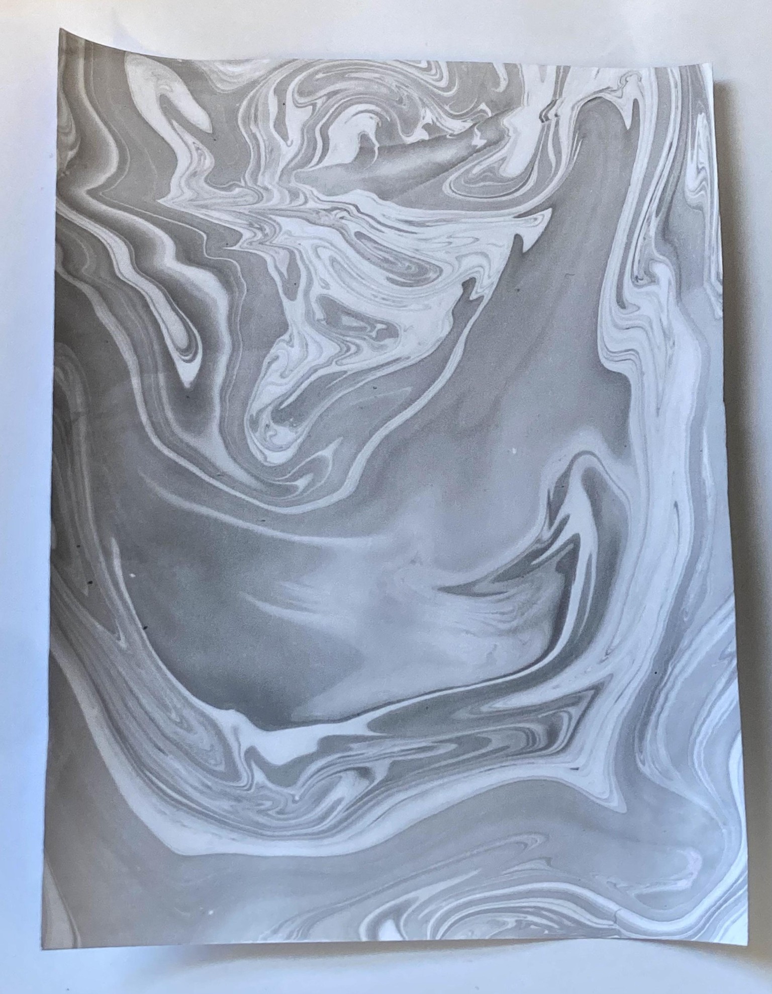 Suminagashi Marbled Paper - image 4 - student project