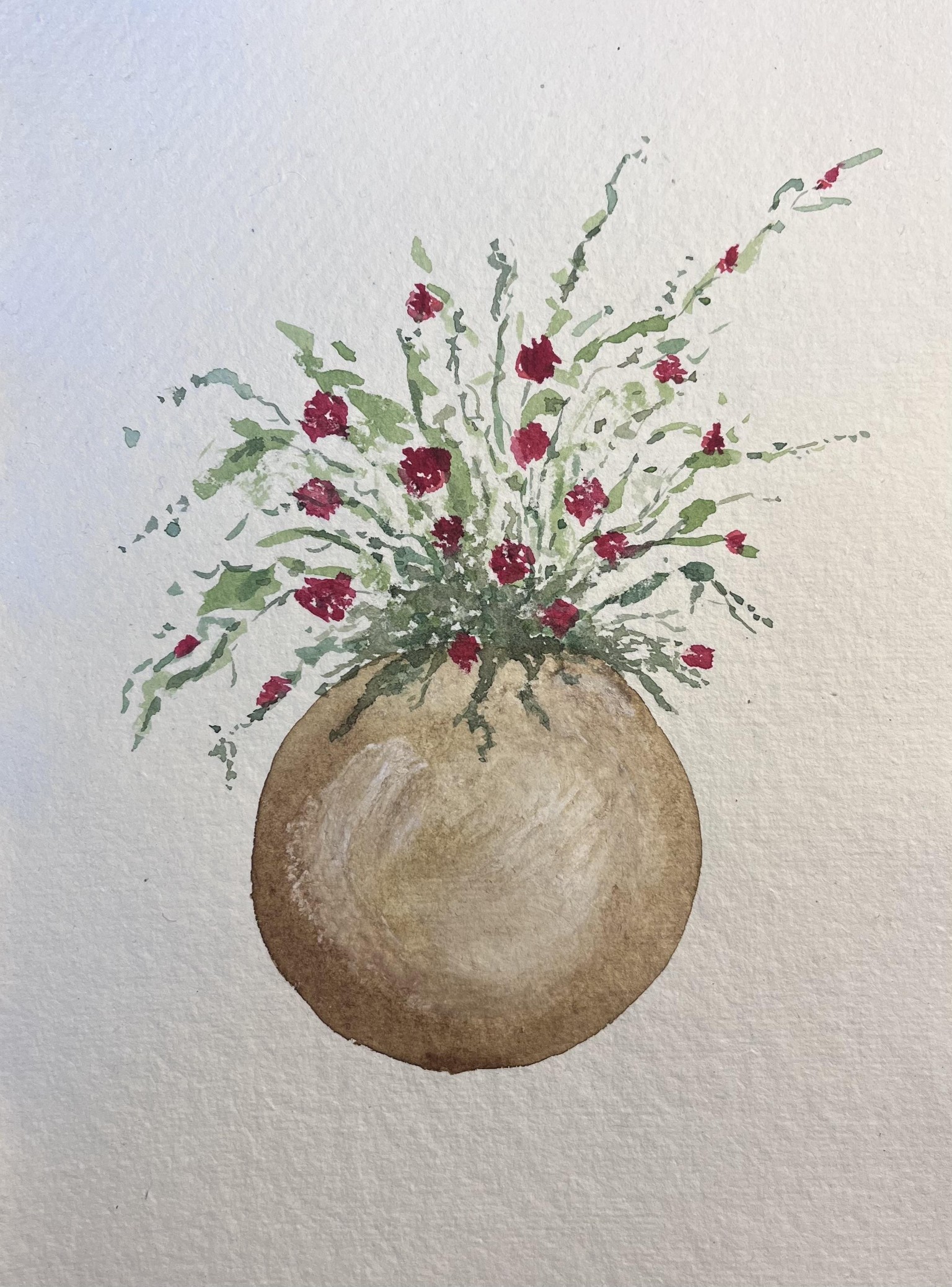 Loose vintage flowers - image 2 - student project