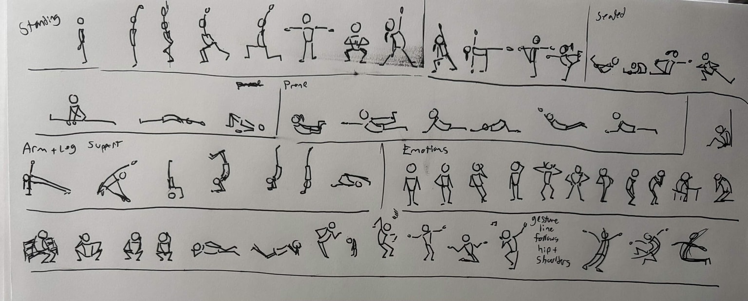 Stick Figure Skating (+ Class work) - image 4 - student project