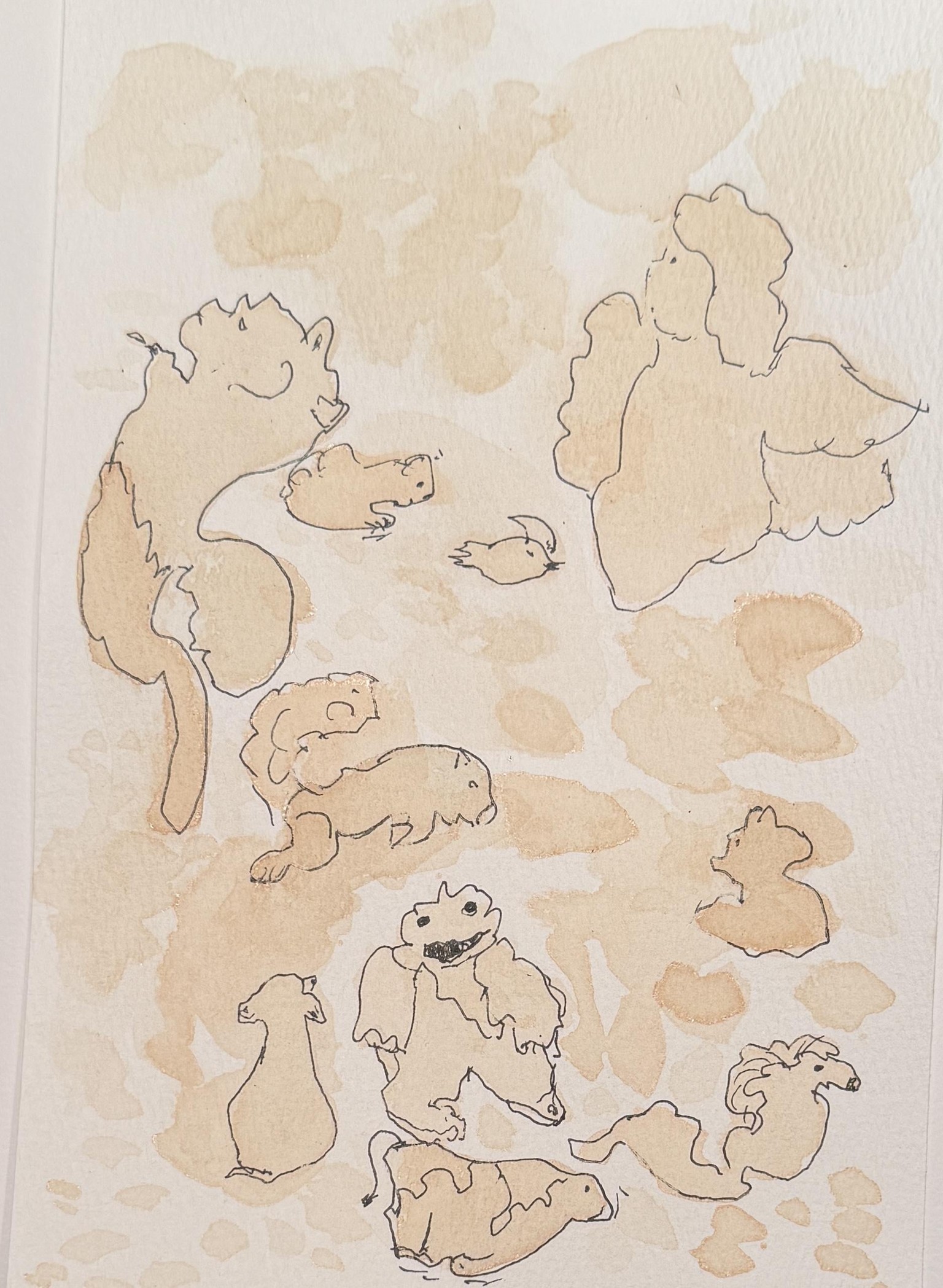 5 Days of Sketching - Habit and Experimentation Challenge - Fun course - image 3 - student project