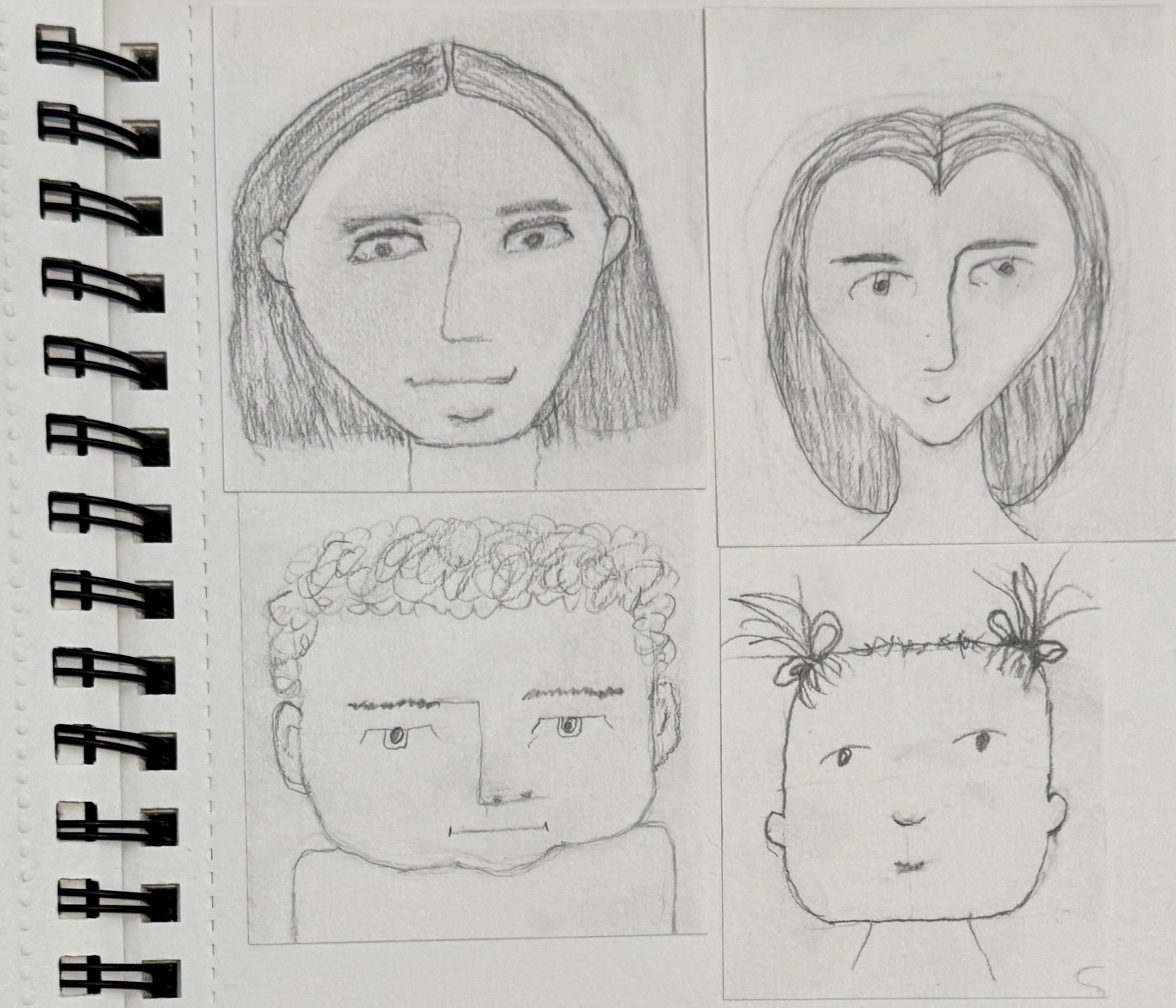 Variety of Face Shapes - image 2 - student project