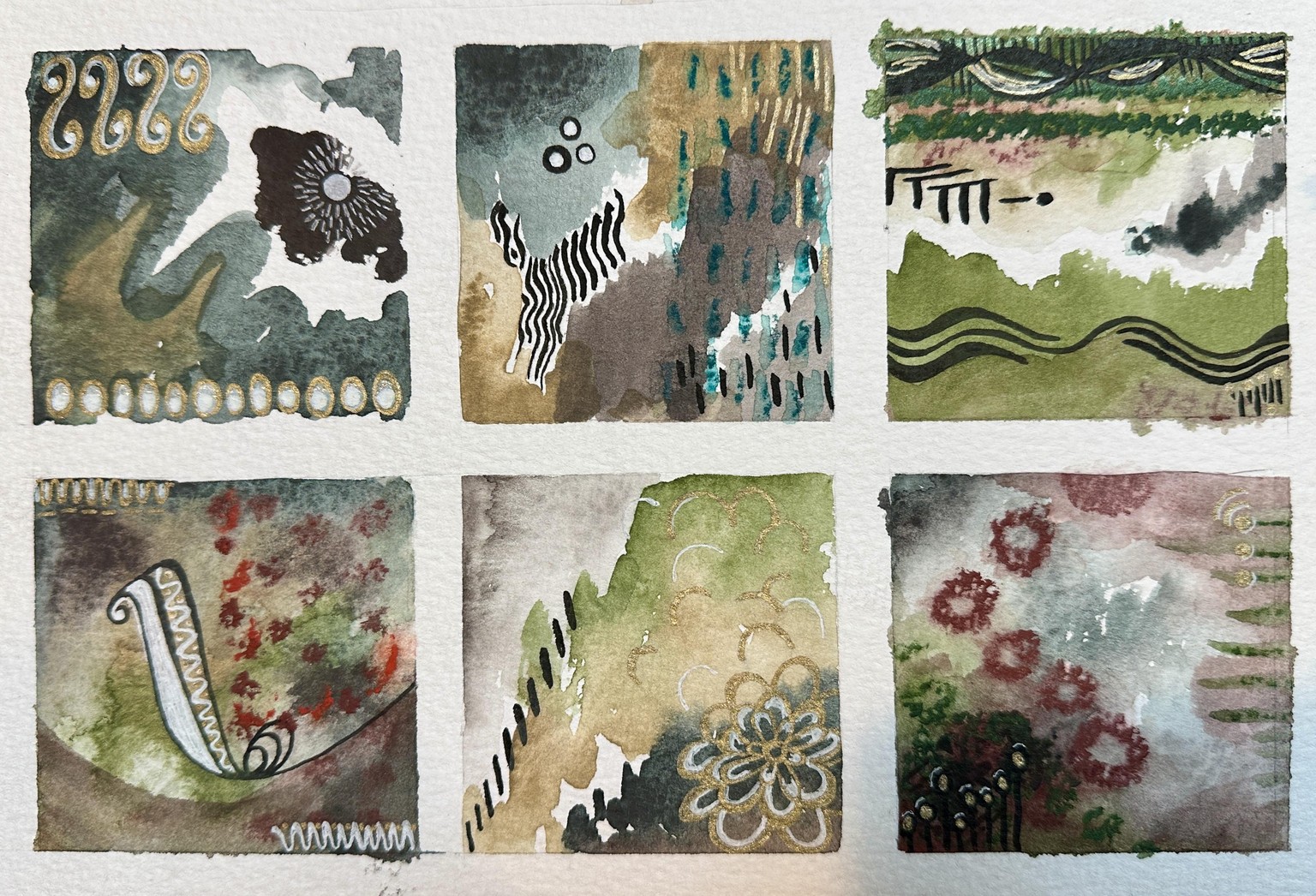 Six Messy Compositions - image 1 - student project