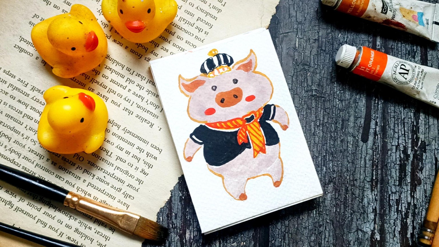 Cute little cozy pigs - image 5 - student project