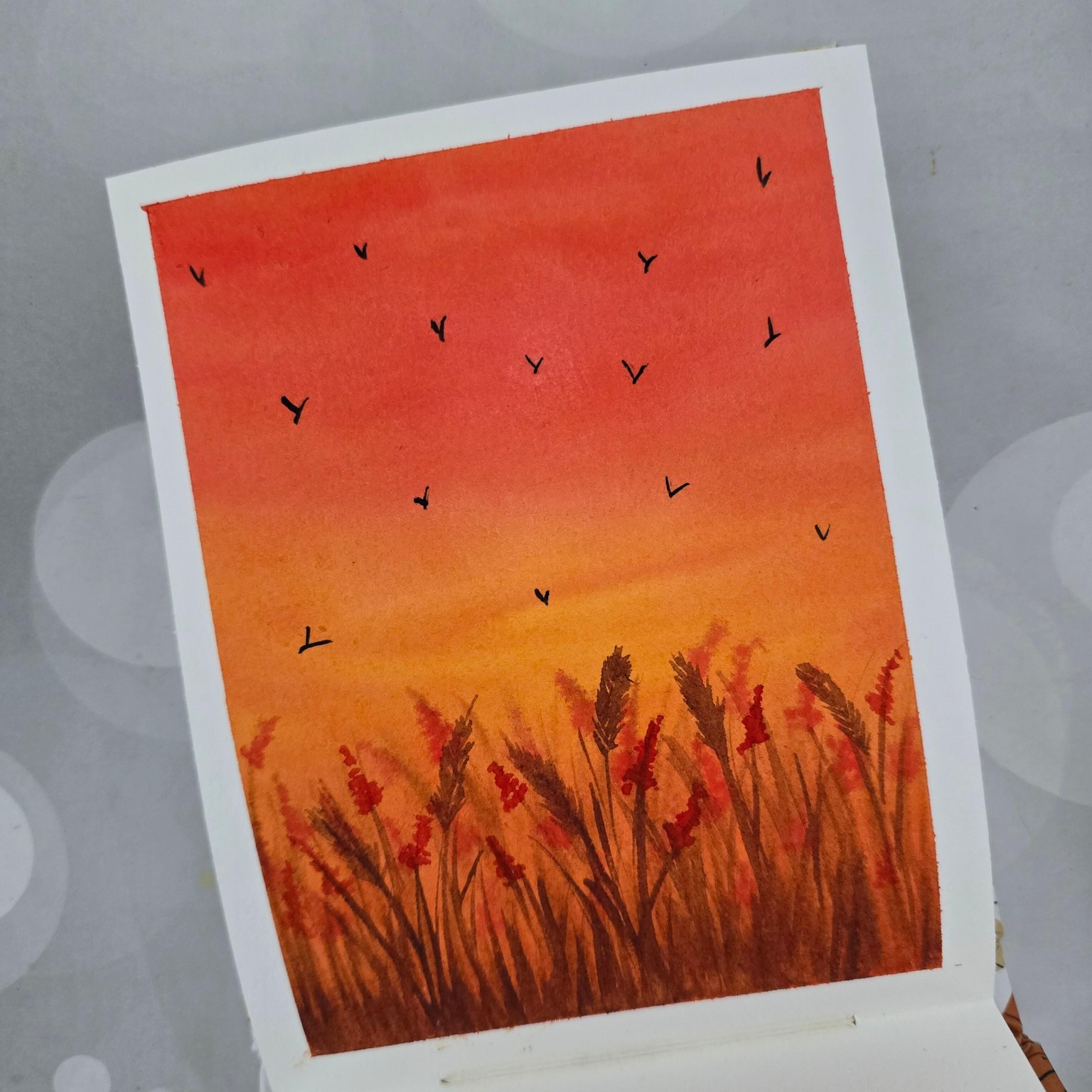 Watercolor skies - image 7 - student project