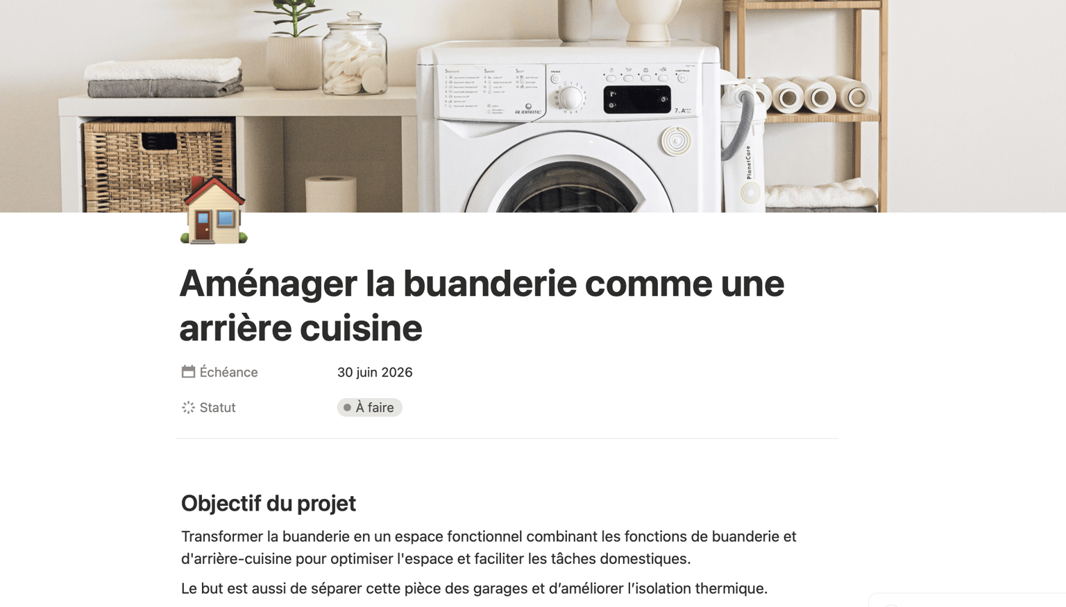 PROJET : AMENAGER UNE PIECE - image 1 - student project