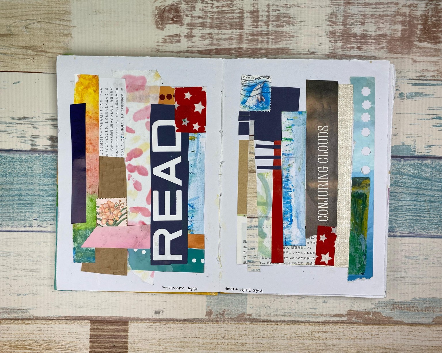 Collage Sketchbook - image 1 - student project