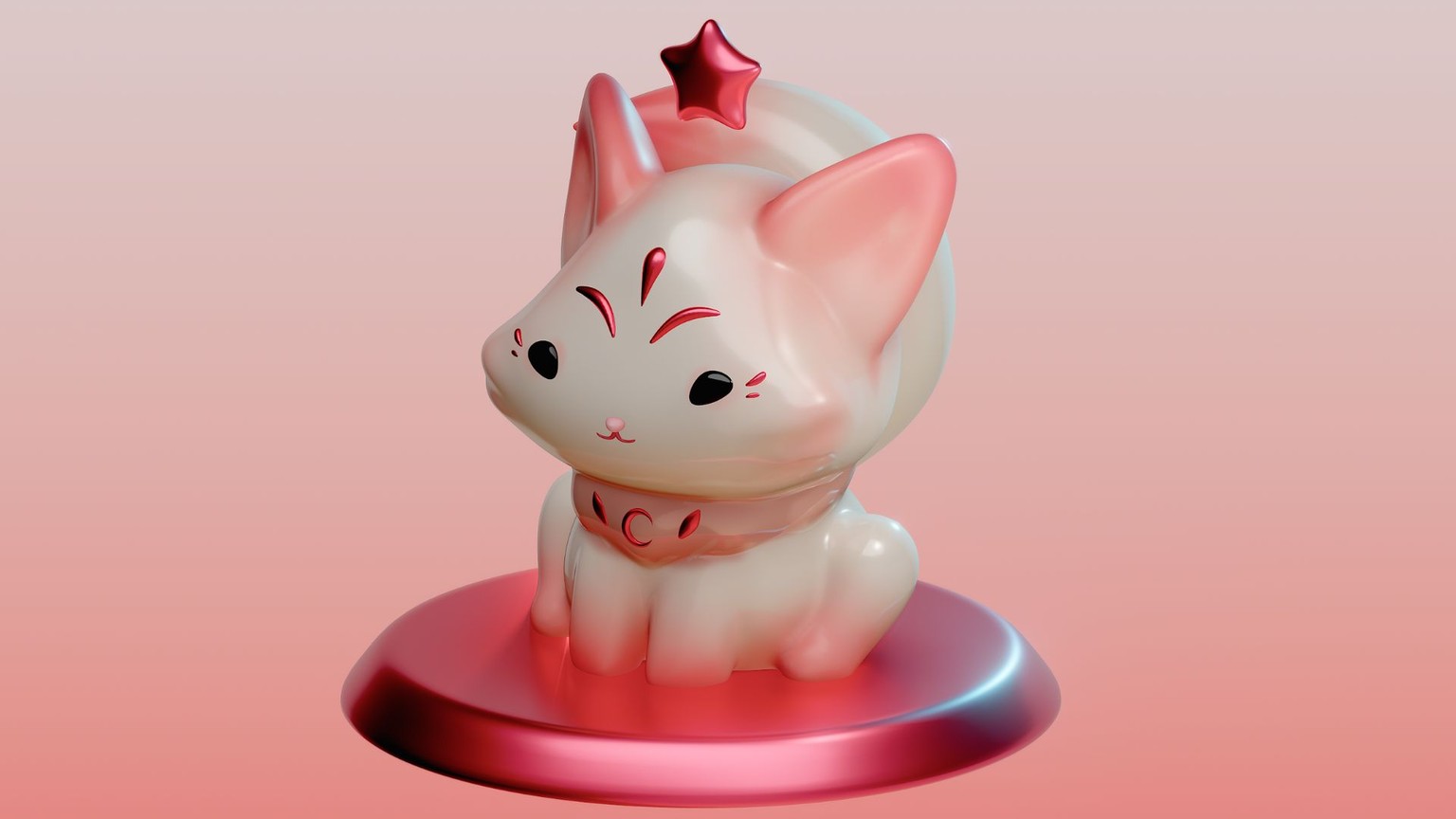 Little Starry Fox - image 2 - student project