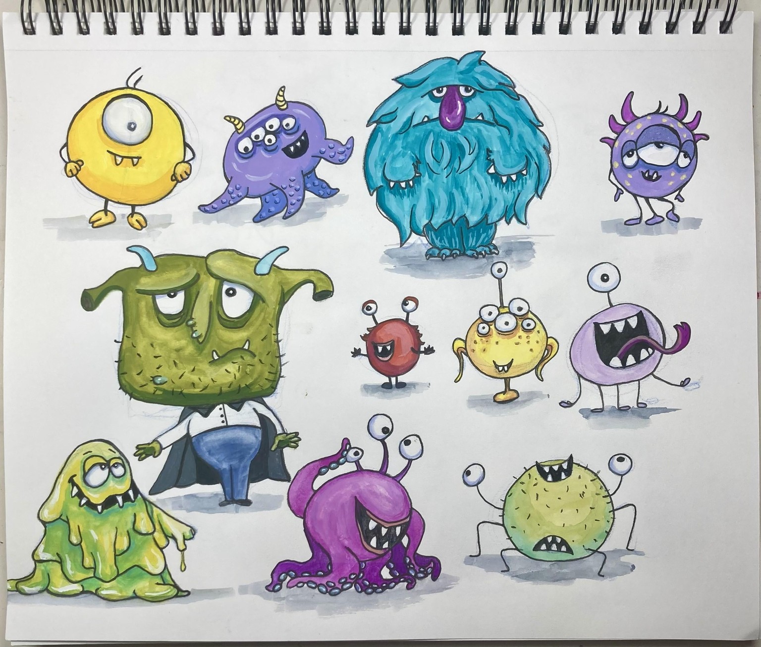 Cute Monsters - image 2 - student project