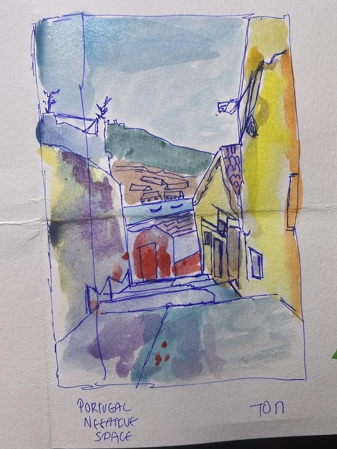 Sketching with negative space - image 3 - student project