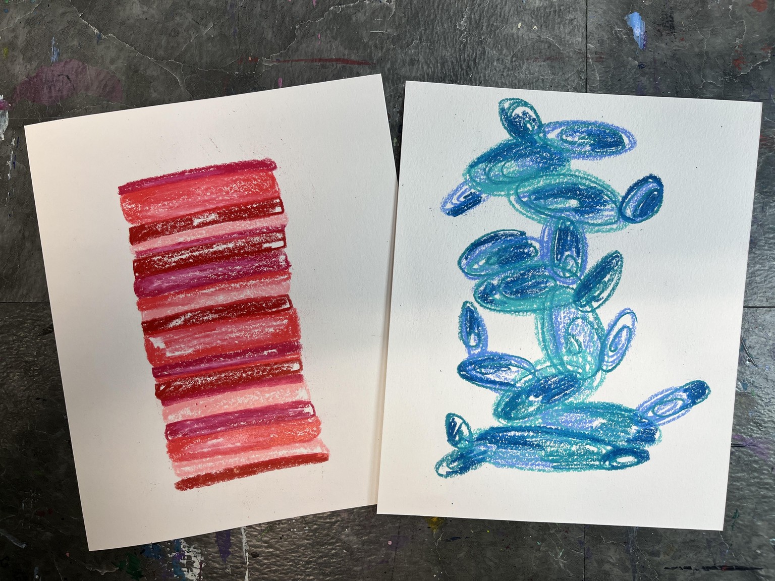 Acrylic Glazed Layer Painting and Colored Pencil w/Solvent - image 2 - student project