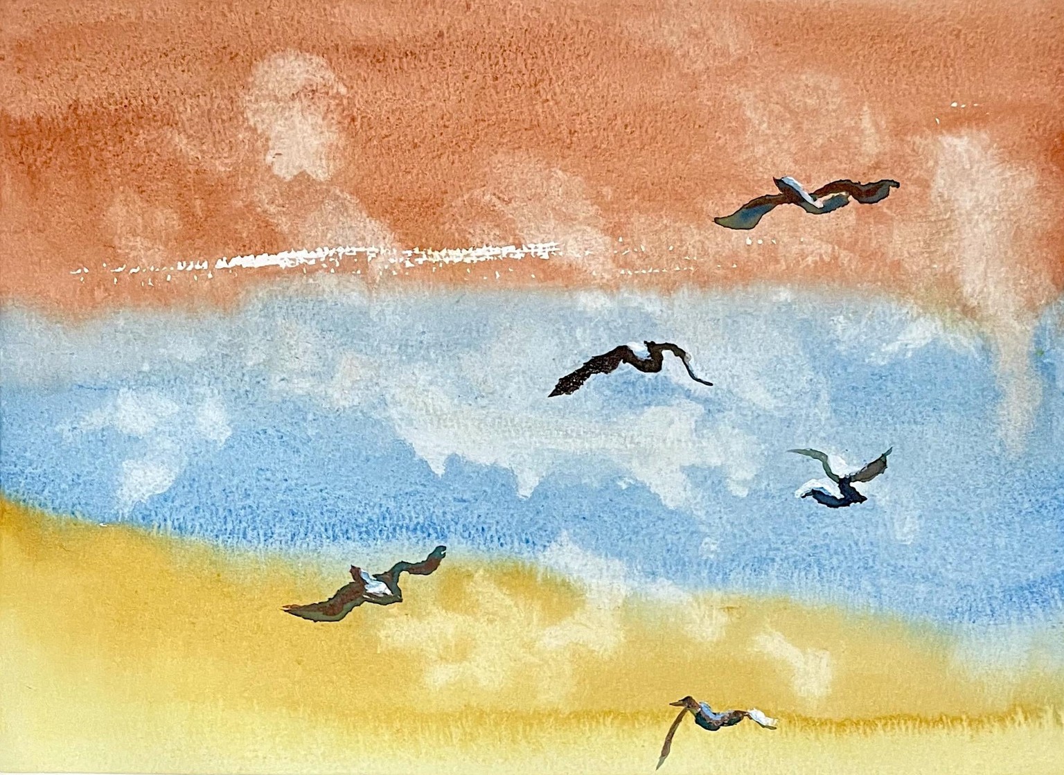 Watercolor Wash Techniques for Beginners - image 2 - student project