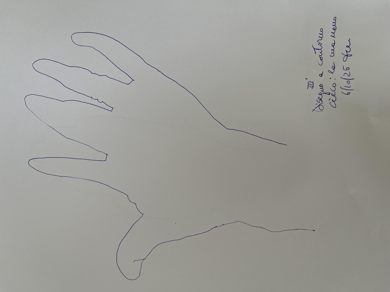 Bling contour drawing - image 5 - student project