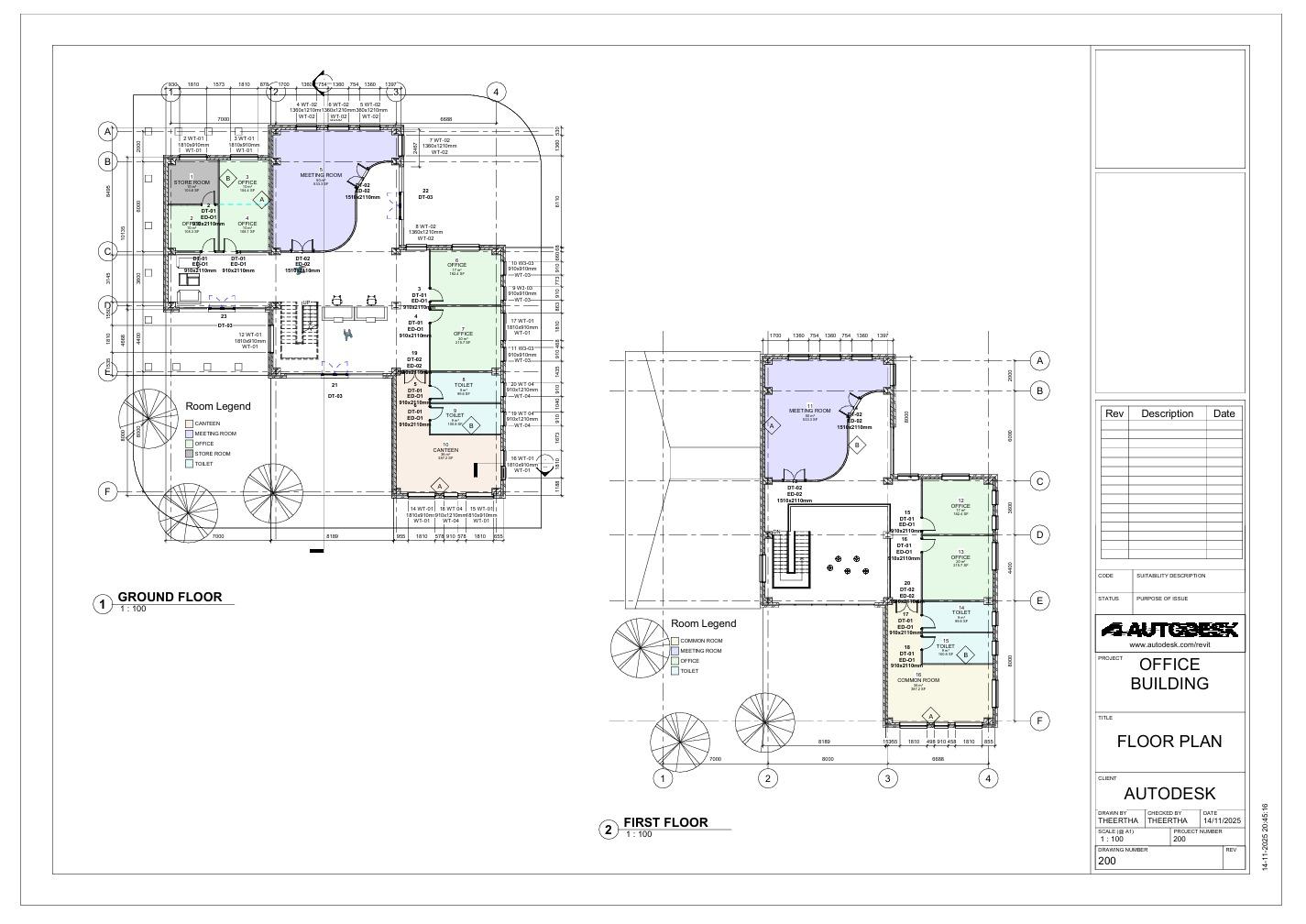 OFFICE DESIGN - THEERTHA PRAKASH - image 1 - student project