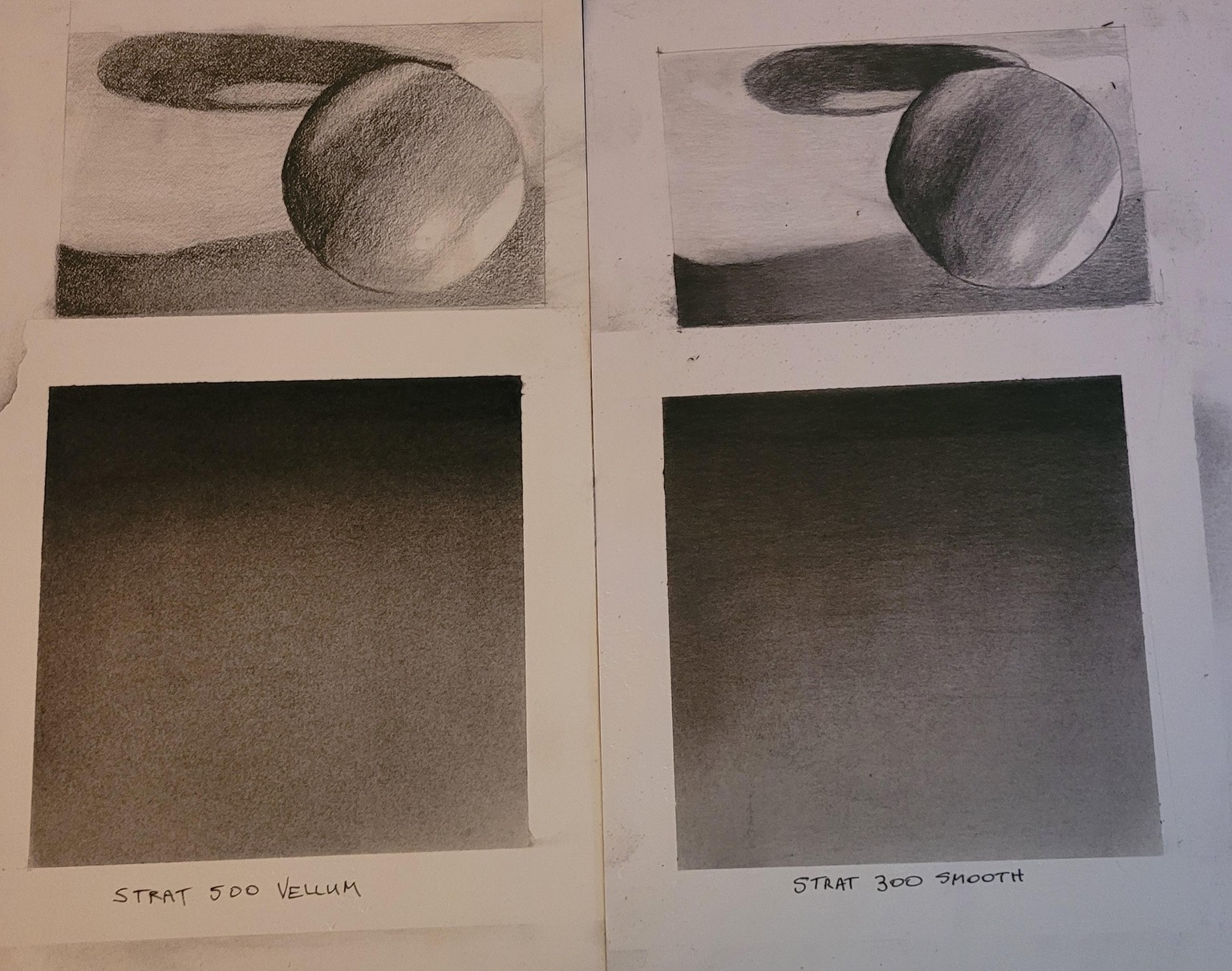 Strathmore vellum vs. Smooth - image 1 - student project
