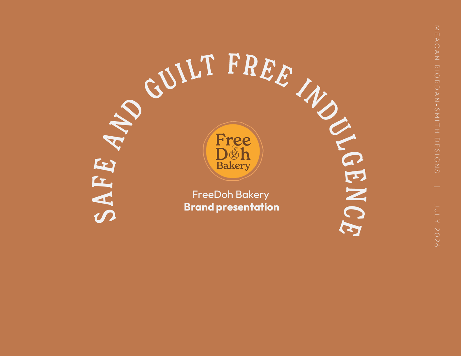 FreeDoh Bakery Brand Design Project - image 1 - student project