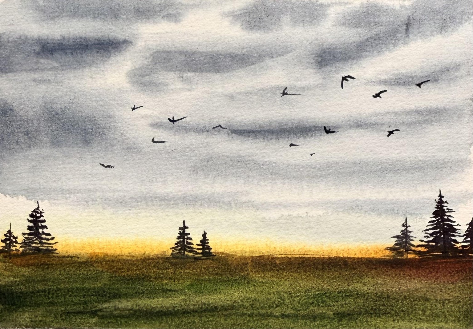 Minimalistic landscapes - image 8 - student project