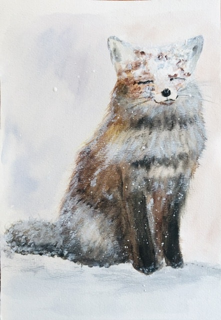 My Snowy Fox - image 1 - student project