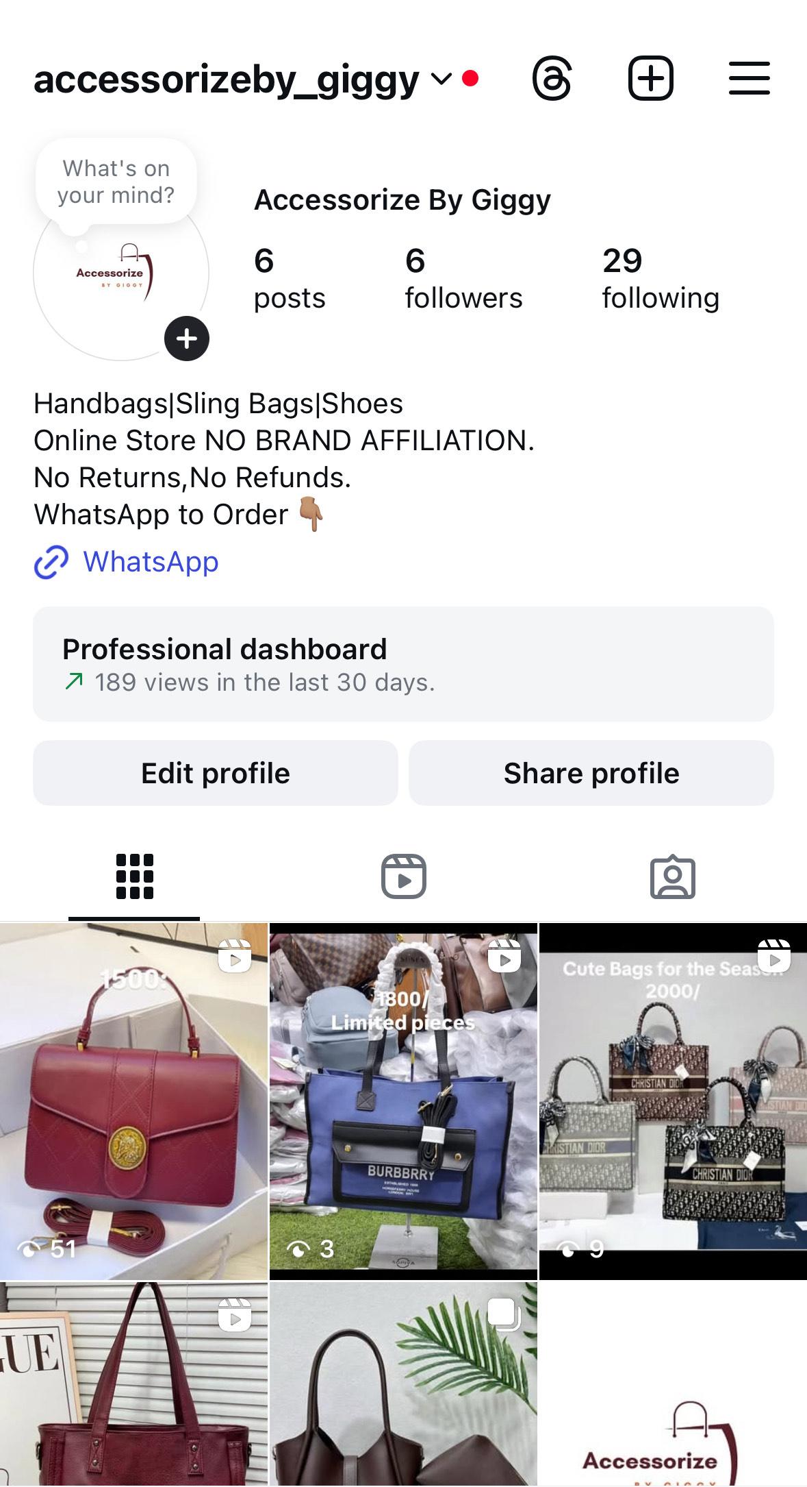 INSTAGRAM PROFILE CREATION - image 1 - student project
